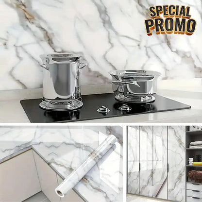 Vinilo Tapíz Mármol Ahdesivo Super Resistente Premium