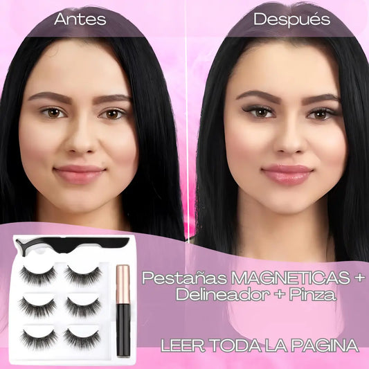 Pestañas Magneticas Premium Reutilizables